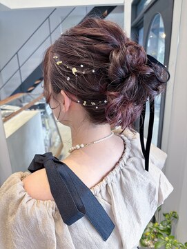 トゥリル(trueal) ヘアセット　ゆるっと団子