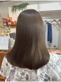 【目黒美容室】柔らかオリーブベージュ