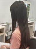 白髪染め白髪ぼかし大人かわいいミディアムショートボブ40代50代