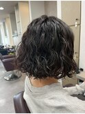 ボブパーマデジタルパーマ