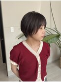 ◎大人ショートボブ×ナチュラルボブ×前髪あり