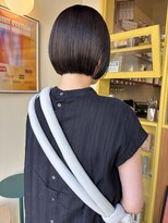 ヒントステーション(HINTSTATION)&nbsp;〈浅草 半個室〉スモーキーグレー/ミニボブ