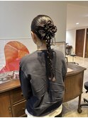 ネジネジアレンジカチモリアレンジタイトアレンジリボンアレンジ