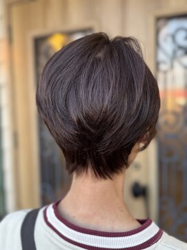 チョコレート(chocolate) 髪質改善大人可愛い20代30代40代50代ショートボブ