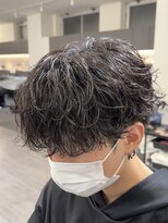 ビカムメンズヘアー 栄店(become men's hair) 無造作なのに収まるシャドウパーマ