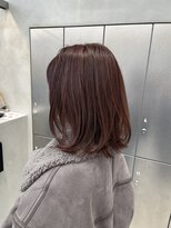 ザザ ZA/ZA 茗荷谷&nbsp;春のピンクカラー/茗荷谷美容室