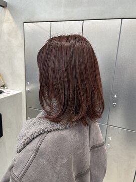 ザザ ZA/ZA 茗荷谷 春のピンクカラー/茗荷谷美容室