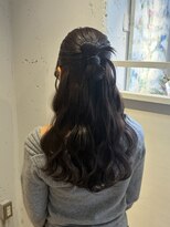 エフェスト 二条店(efesto)&nbsp;ハーフアップ×カチモリ