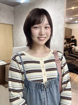 ミニム ヘアー(minim hair) 【minin×miku】レイヤーボブ