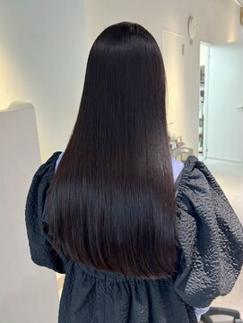 アム(amu) 髪質改善酸性ストレート/美髪矯正/艶髪/巻けるストレート