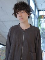 ダブ ムート(DaB MUUT) メンズカーリーマレットメンズマッシュウルフパーマメンズウルフ