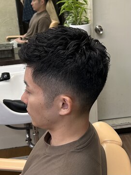 メンズヘア ササキ(sasaki) 直毛救済アイロンパーマ