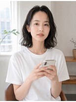 ビーワールド(B WORLD)&nbsp;【藤枝エリア】濡れ感ニュアンスボブ×ナチュラルウェット