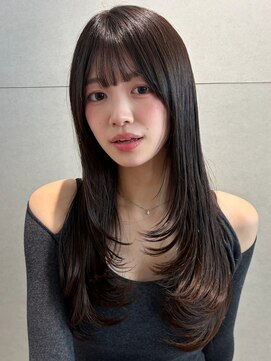 トリッカ シブヤ(TRICCA SHIBUYA) レイヤーカット/ロングヘア/透明感/簡単スタイリング/小顔透明感