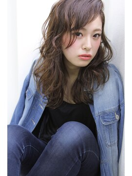 ロゼ 石橋(Rose) 【Rose】ウェーブカール×セミロング☆