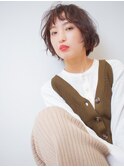 ダメージレス ふわくしゃショートパーマ 「横浜/髪質改善」