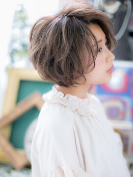 カバーヘア ブリス 川口(COVER HAIR bliss) ★今っぽさ全開!外国人風抜け感小顔ワンサイドショート★5