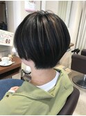 ブリーチ無しの立体感ハイライト