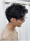 ツイストスパイラルパーマメンズパーマスタイルメンズヘアー