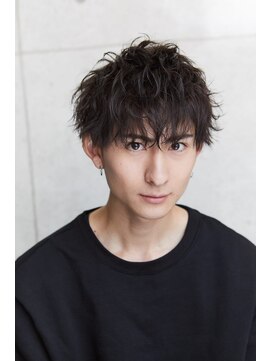 メンズサロンドットリアン(dot. lien) 【men’s salon dot. Tokyo】艶パーマ×ショートマッシュ