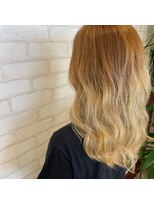 ビス ヘア アンド ビューティー 西新井店(Vis Hair＆Beauty) グラデーションカラー/バレイヤージュ/ケアブリーチ/ベージュ