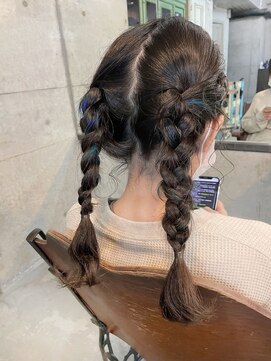 メーヴェ(Mowen) [ イヤリングカラーブルー ]