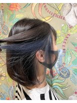 ムーン(moon) 6#似合わせカット#アースカラー#デザインカラー#ツートンカラー