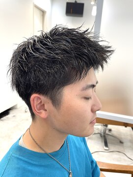 ロミーオム 本厚木(ROMMY. Homme) かっこいい刈り上げスタイル