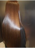 髪質改善/酸性ストレート/透明感/マロンベージュ/韓国/暗髪
