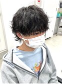 波巻きスパイラルパーマツイストスパイラルパーママッシュウルフ