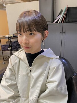 ソイリウム 下北沢(soi rium) 女性らしさのある耳掛けショート