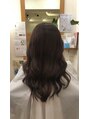 ヘアーメイクチューン(HAIR MAKE TUNE)&nbsp;ストレートヘアだったお客様。パーマで自然なクセ毛風に♪