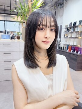 ファンナギンザ(FaNNa ginza) フェイスレイヤー/ブリーチなしカラー/グレージュ/ブルージュ