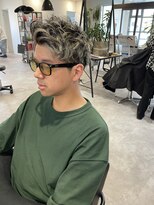 ナンバー(number+)&nbsp;20代30代メンズ王道大人かっこいい短髪ハイライト