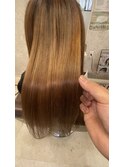 髪質改善ストレート
