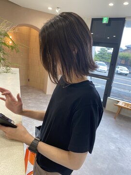 ピシェ ヘア デザイン(Piche hair design) 肩上外ハネスタイル