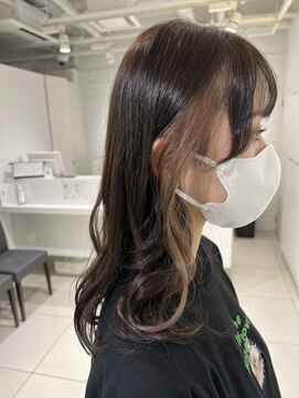 アッシュ 吉祥寺店(Ash) チラッと見えるのがオシャレで可愛い【イヤリングカラー】