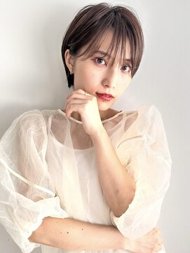 アンド ストーリーズ(&STORIES) ショートボブ髪型30代40代50代前髪あり前髪なし面長丸顔【荒牧】