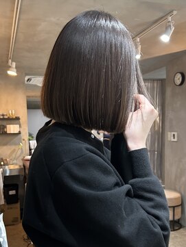 オリ('Oli) ぱつんとbob×髪質改善ストレート