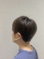 ネウィ ジャム 町田(newi JAM)&nbsp;白髪ぼかし/脱白髪染め/グレージュ/大人ショート/ツーブロック