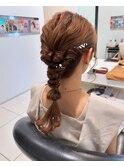 お呼ばれヘアアレンジ