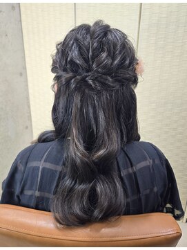 ベリッシモ(Bellissimo) ハーフアップ♪ヨシンモリ