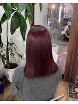 アン(Hair make un)&nbsp;チェリーレッド
