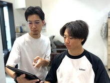 大型店が苦手な男性のお客様から好評いただいてる理由