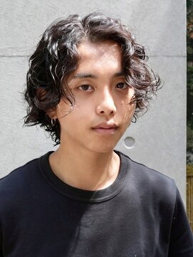 ノアソルテ 名古屋 栄(NOA solte.) NOA solte. メンズスパイラルパーマ/メンズミディアム/常田大希