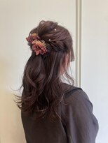 モリオフロムロンドン 大宮店(morio from London)&nbsp;ハーフアップアレンジ【金山】