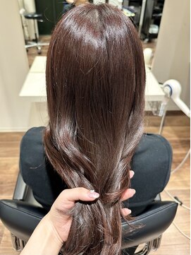 アントワープトーキョー(antwerp TOKYO) 30代40代50代秋冬おすすめ暖色ラベンダー酸性ストレート髪質改善