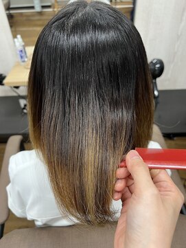 テーラヘアー 稲毛店(TELA HAIR) 髪質改善縮毛矯正サラサラミディアム