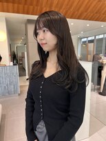 ローレンアオ(LOREN AO)&nbsp;黒髪/ボブルフ/ネビージュ/小顔/ワンレン/ 矢場/髪質改善/前髪