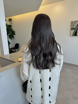 フェーディン(fa/din) 暗髪カラーラベンダーブラウン